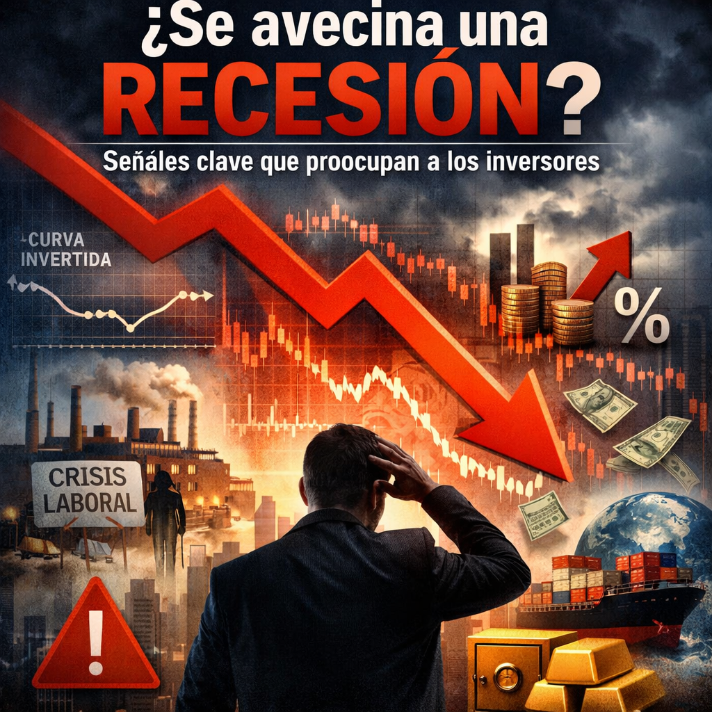 ¿Se avecina una recesión? Señales clave que preocupan a los inversores?